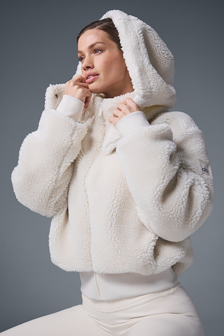 Chaqueta Foxy Sherpa - blanca