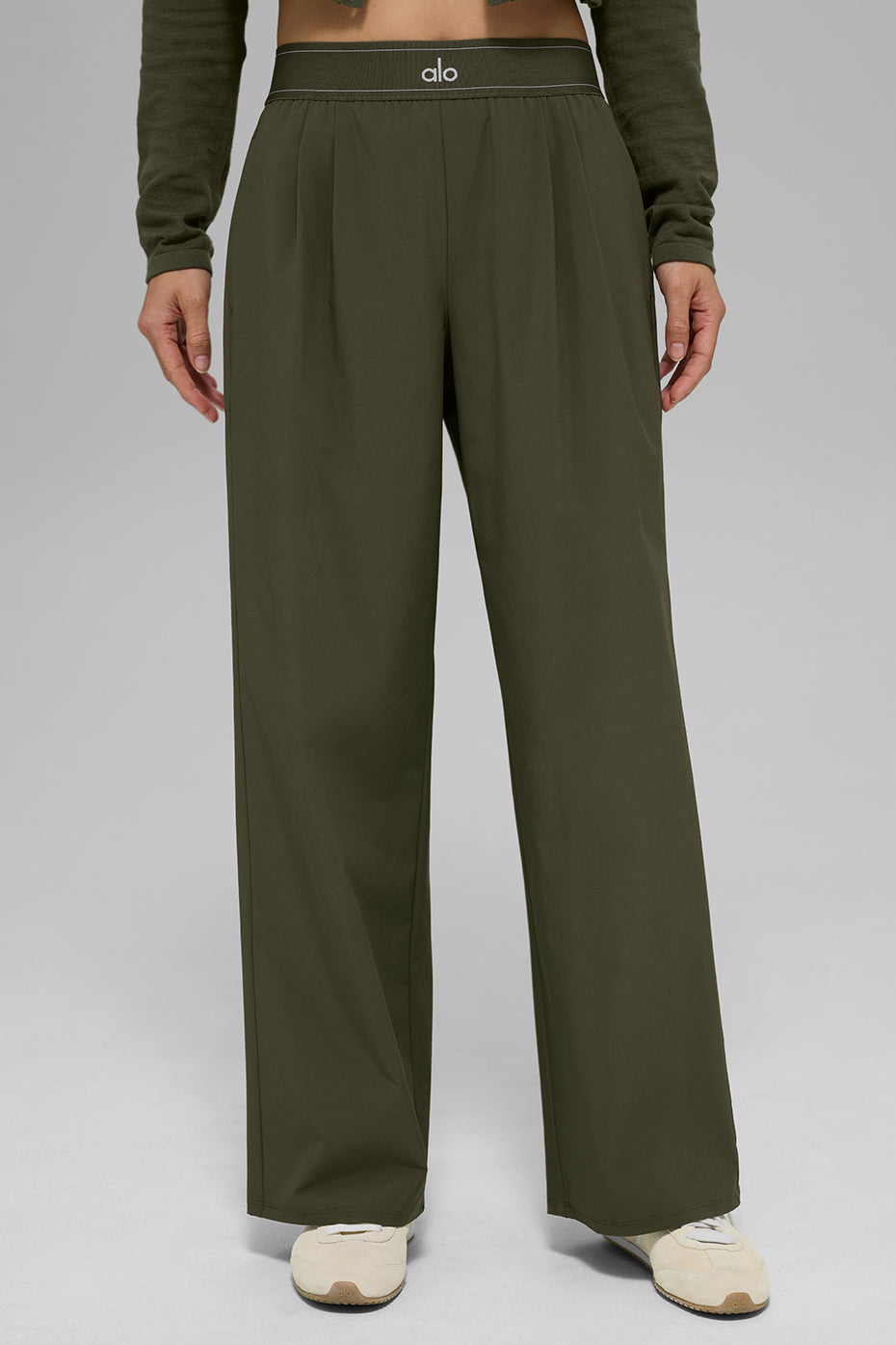 Pantalón Suit Up - verde oliva