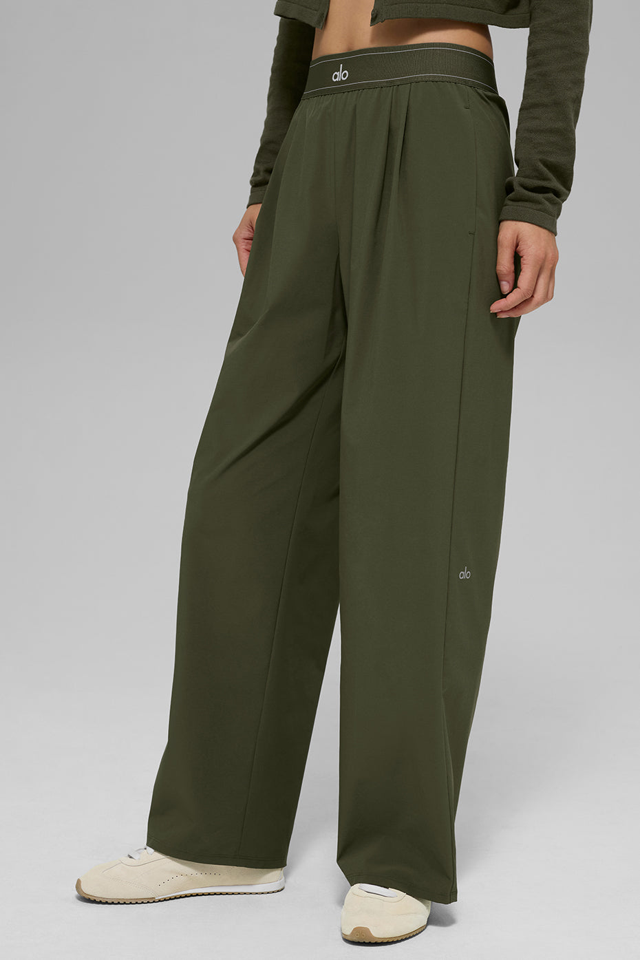 Pantalón Suit Up - verde oliva
