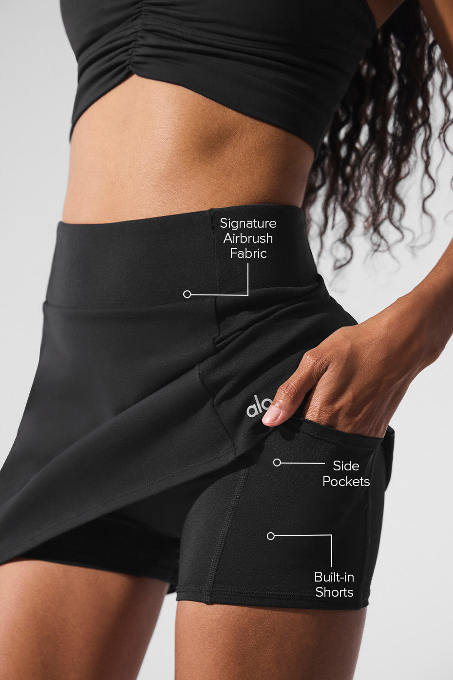 La falda pantalón esculpida