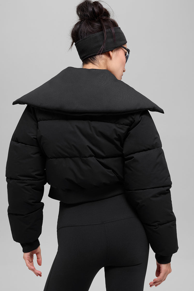 Atractiva chaqueta acolchada