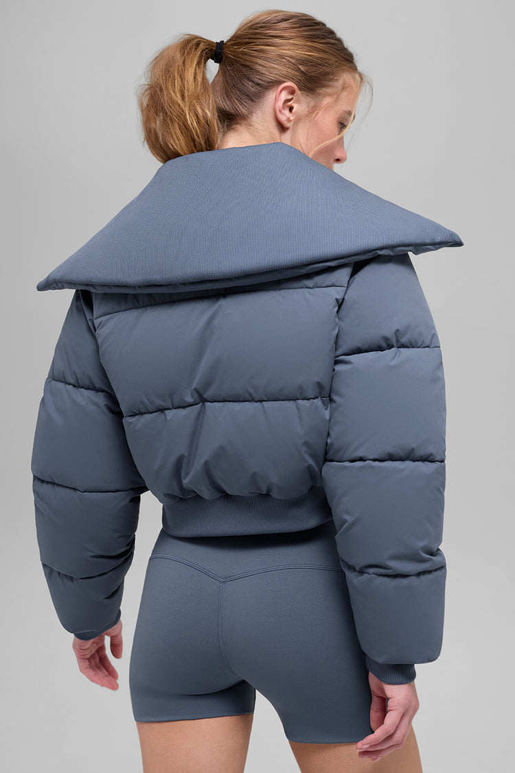 Atractiva chaqueta acolchada